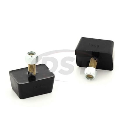 Energy Suspension 1875 x 1375 Outside Diameter 875 Long Black Polyurethane Set Of 2 9.9118G